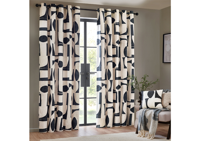 Carro Eyelet, Dusk - Ready Made Curtains - Image 7